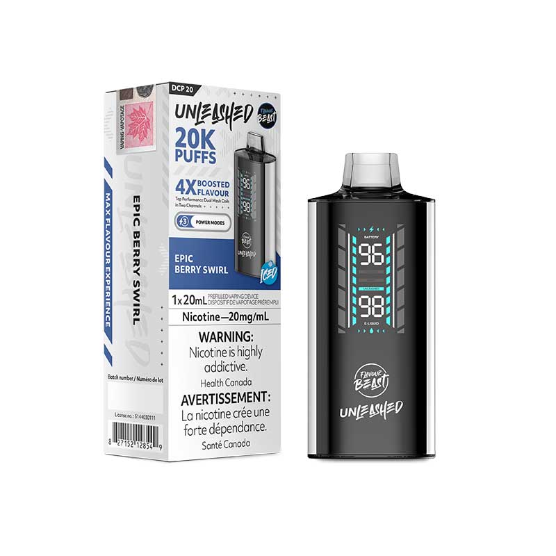 Flavour Beast Unleashed DCP 20K Disposable Vape (ON)