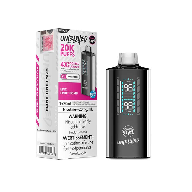 Flavour Beast Unleashed DCP 20K Disposable Vape