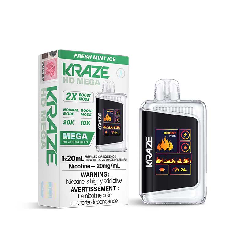 Kraze HD Mega Disposable Vape (ON)