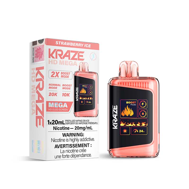 Kraze HD Mega Disposable Vape (ON)