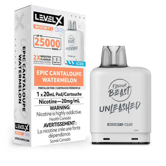 Level X Boost Flavour Beast Unleashed Pod (20ml) [FED]