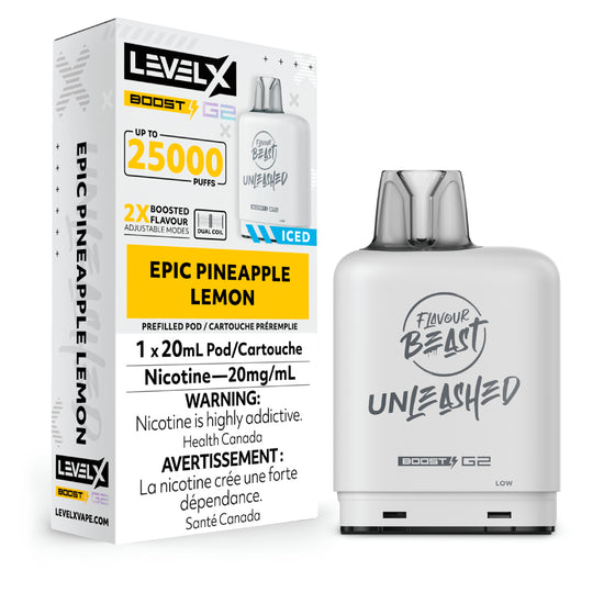 Level X Boost Flavour Beast Unleashed Pod (20ml) [FED]